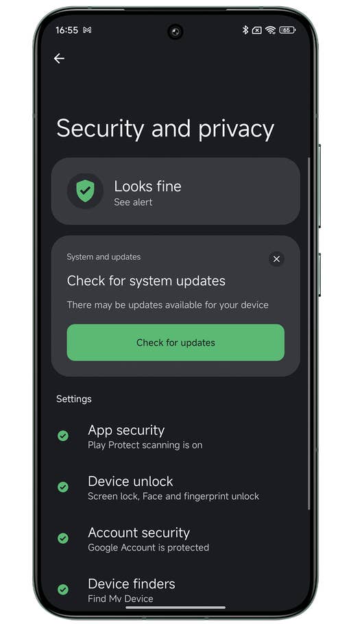 Xiaomi HyperOS screenshots