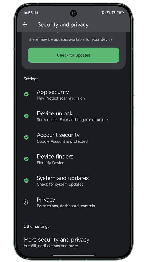 Xiaomi HyperOS screenshots