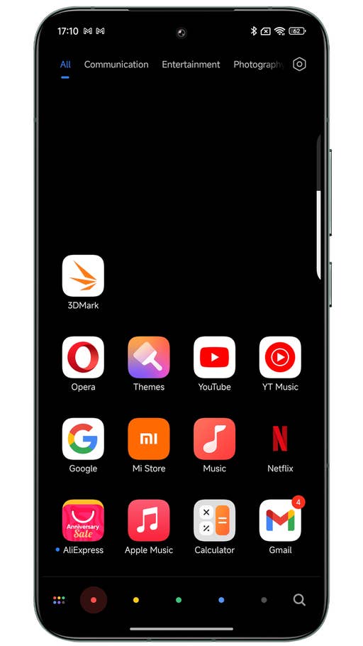 Xiaomi HyperOS screenshots