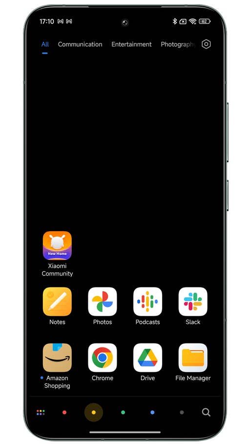 Xiaomi HyperOS screenshots
