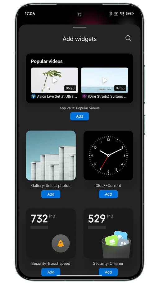 Xiaomi HyperOS screenshots