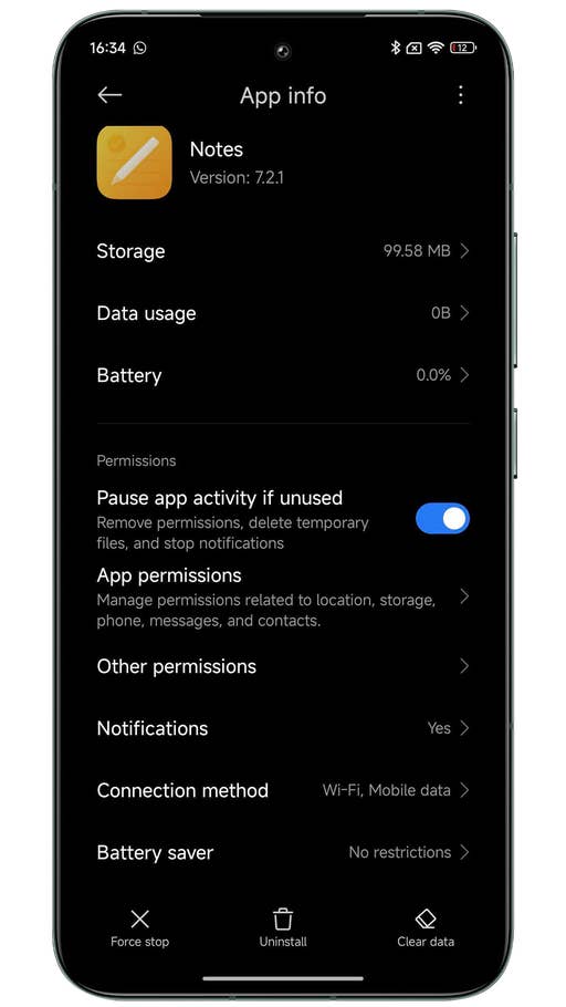 Xiaomi HyperOS screenshots