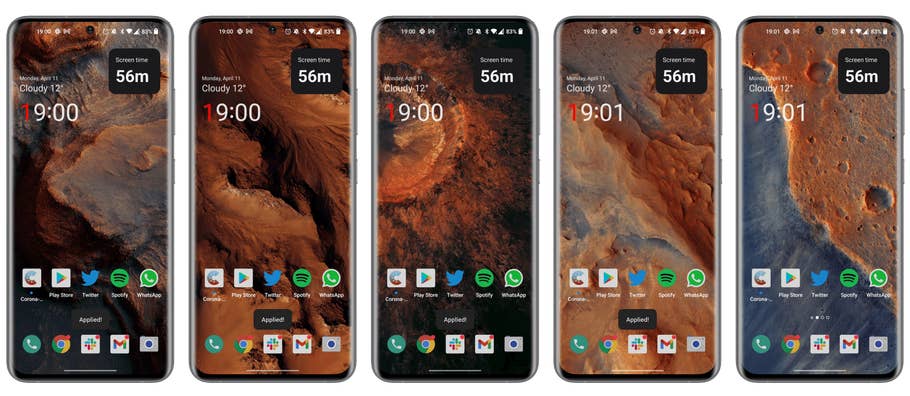 Xiaomi Super Mars live wallpaper