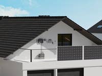 Zendure Solarflow as temporary power storage at the balcony power plant